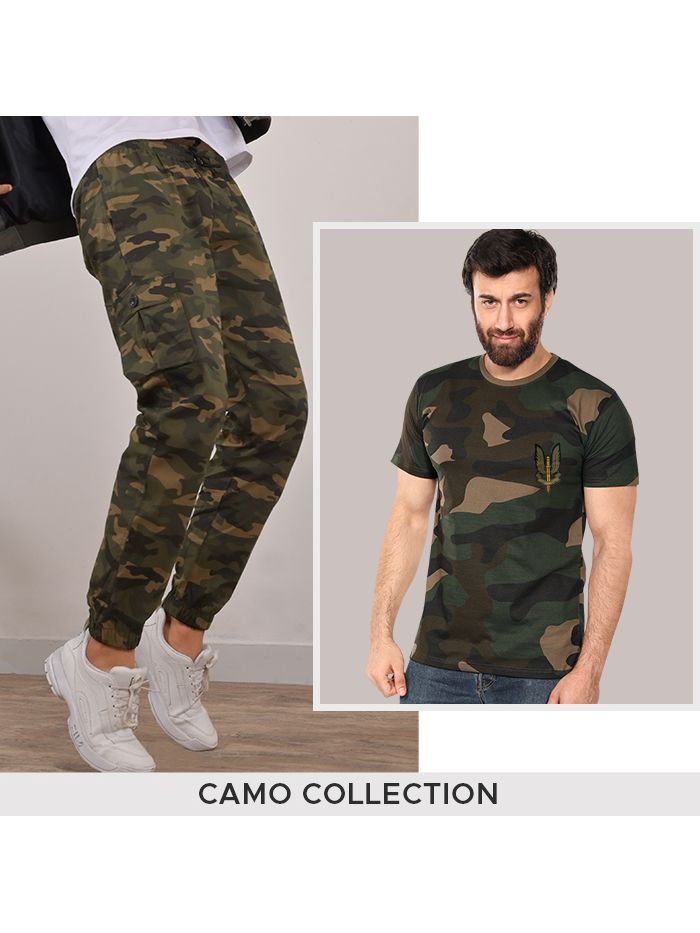 Camo discount jogger set
